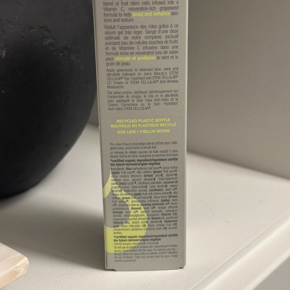 BNIB Juice Beauty STEM CELLULAR™ Anti-Wrinkle Booster Serum - Picture 4 of 5